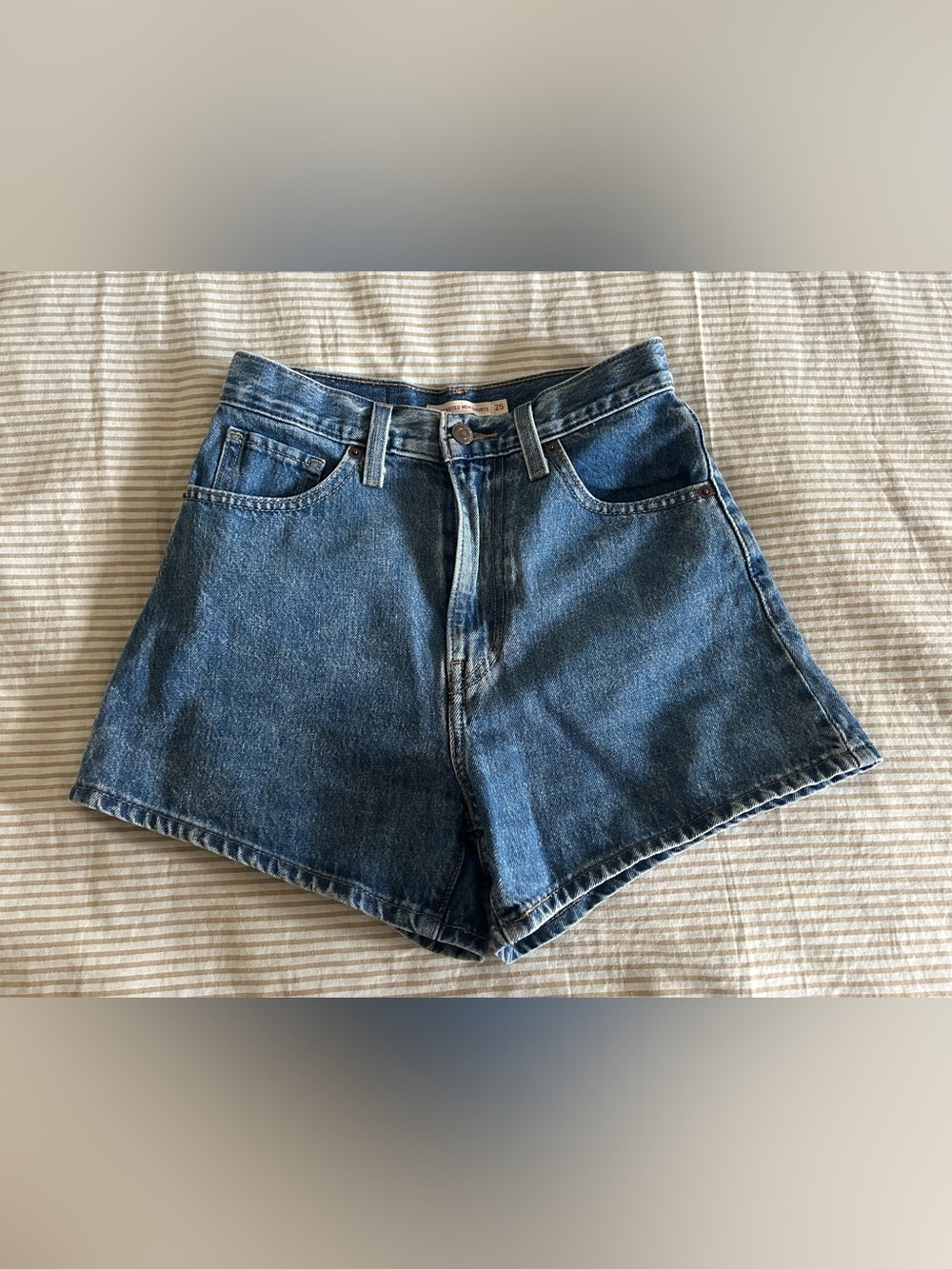 Levi’s High Waisted Mom Shorts